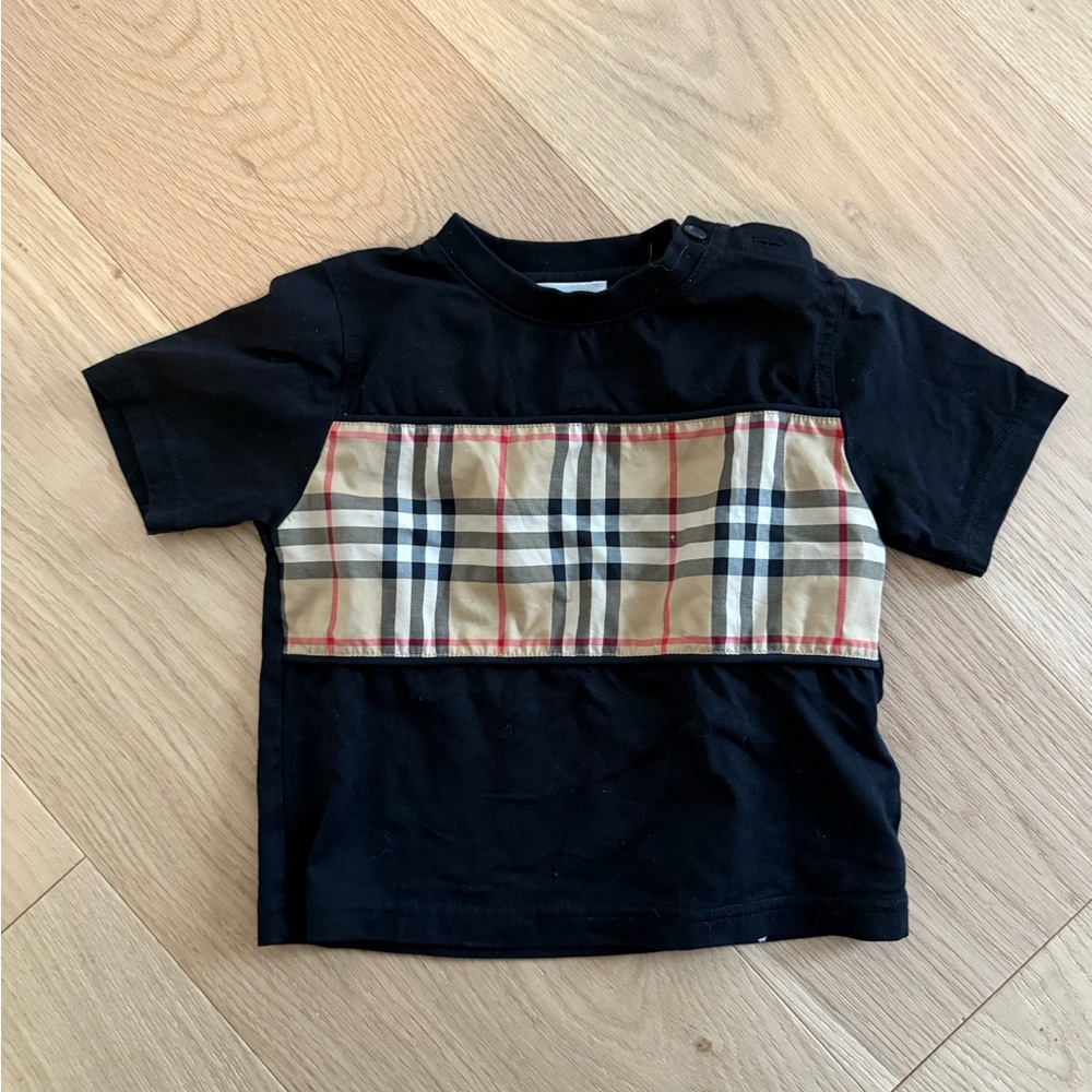 Burberry Plaid Toddler Shirt